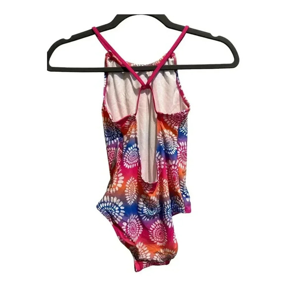 NWT Hatley Girls Eyelash Mandala One-Piece Swimsuit | Size 8 - Picture 2 of 5
